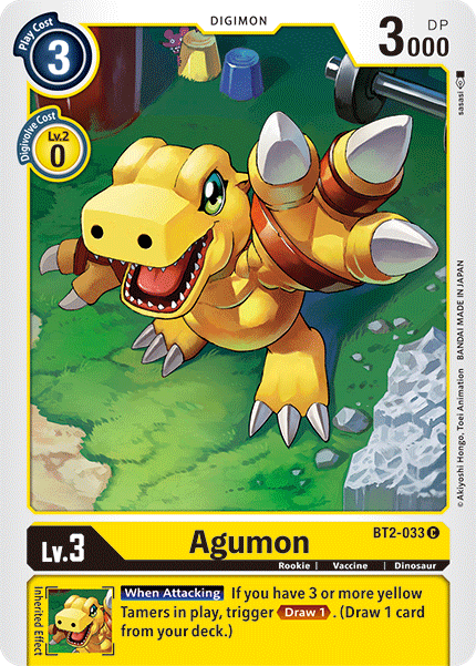 BT02-033 C Agumon - BT2-033