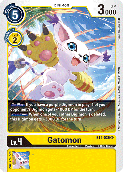 BT02-036 U Gatomon - BT2-036