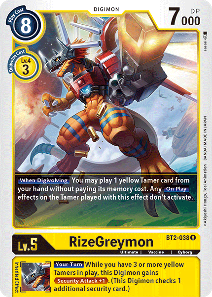 BT02-038 R RizeGreymon