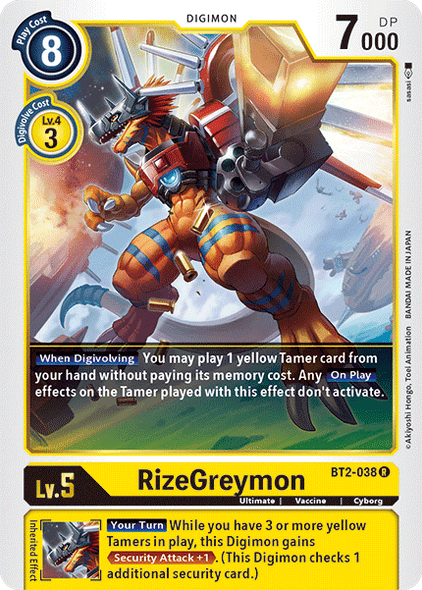 BT02-038 R RizeGreymon