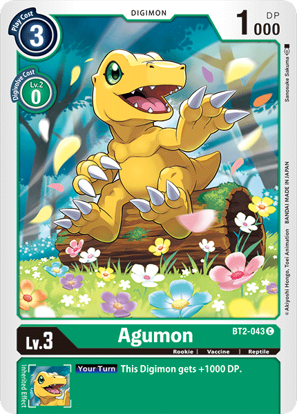 BT02-043 C Agumon - BT2-043