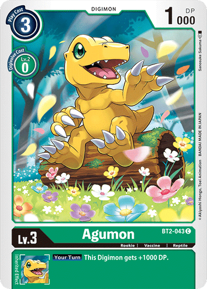 BT02-043 C Agumon - BT2-043