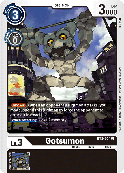BT02-054 U Gotsumon