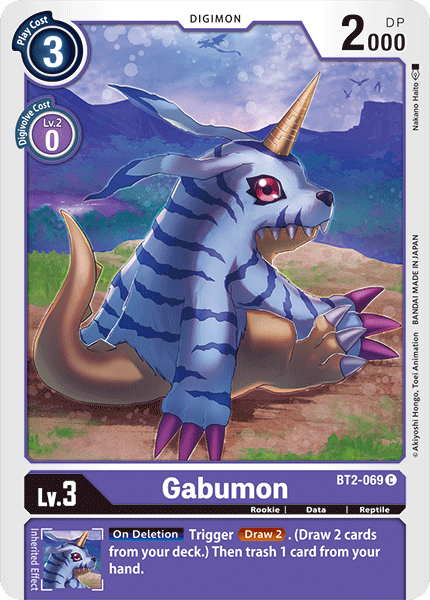 BT02-069 C Gabumon - BT2-069