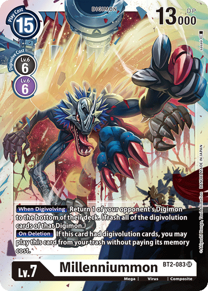 BT02-083 SR Millenniummon