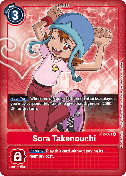 BT02-084 R Sora Takenouchi (Box Topper)