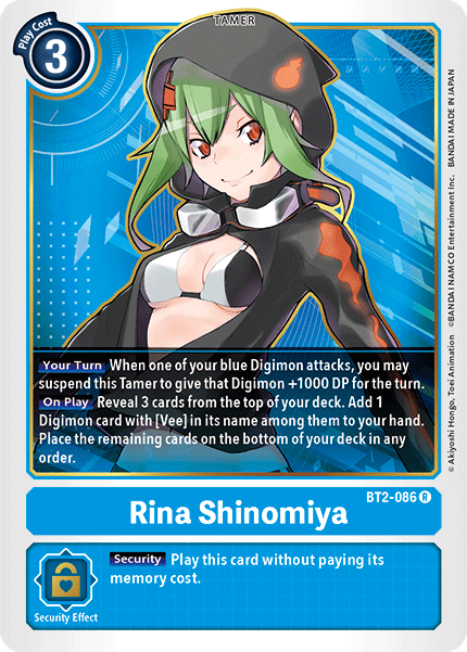 BT02-086 R Rina Shinomiya