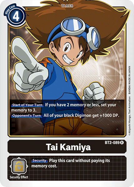 BT02-089 R Tai Kamiya - BT2-089