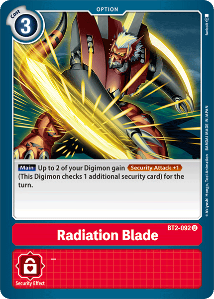 BT2-092 U Radiation Blade