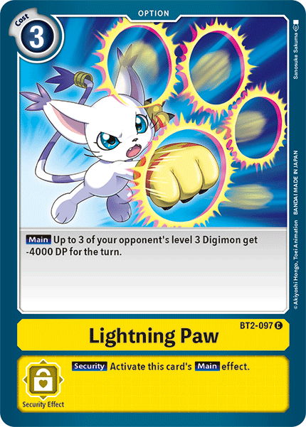 BT02-097 C Lightning Paw