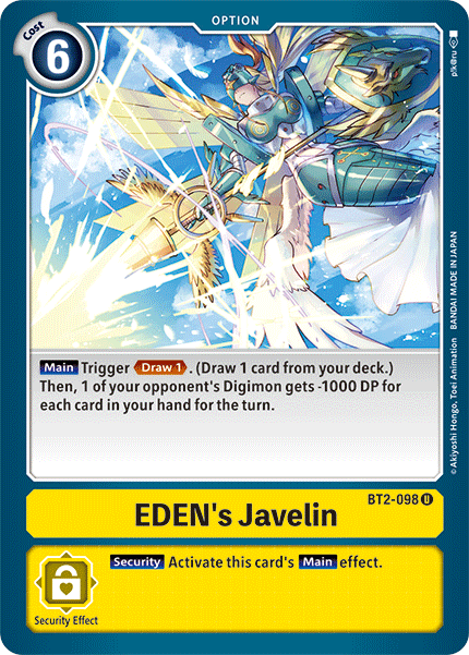 BT02-098 U EDEN's Javelin