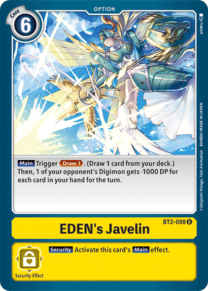 BT02-098 U EDEN's Javelin