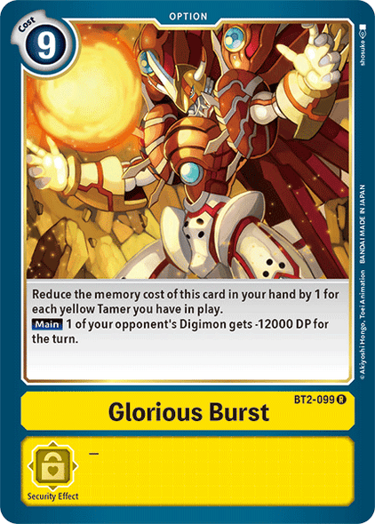BT02-099 R Glorious Burst