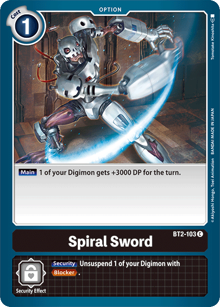 BT02-103 C Spiral Sword