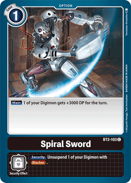 BT02-103 C Spiral Sword