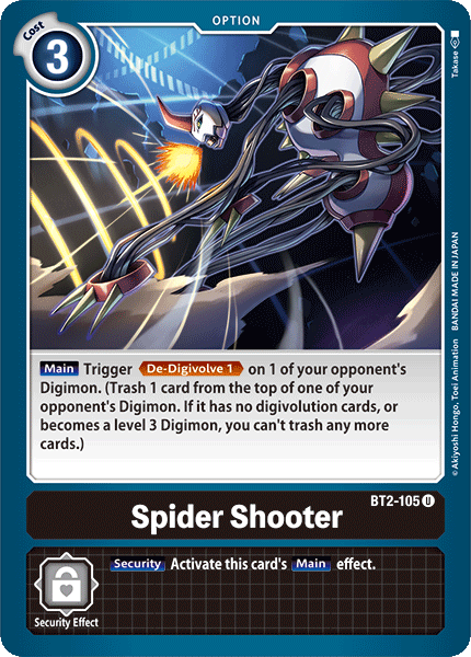 BT02-105 U Spider Shooter