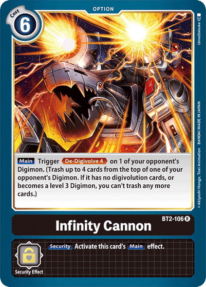 BT02-106 R Infinity Cannon