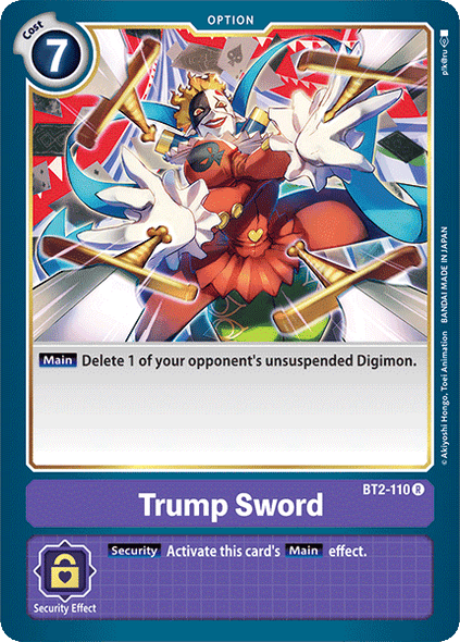 BT02-110 R Trump Sword