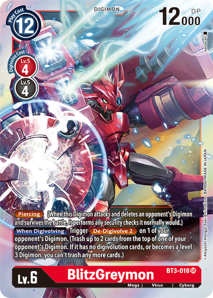 BT03-018 SR BlitzGreymon
