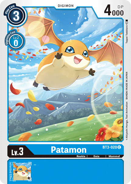 BT03-020 C Patamon - BT3-020