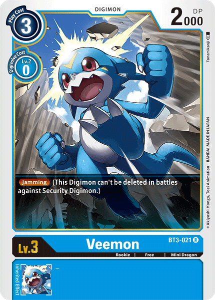 BT03-021 R Veemon - BT3-021