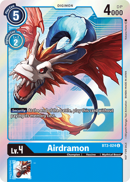 BT03-024 U Airdramon (Box Topper)