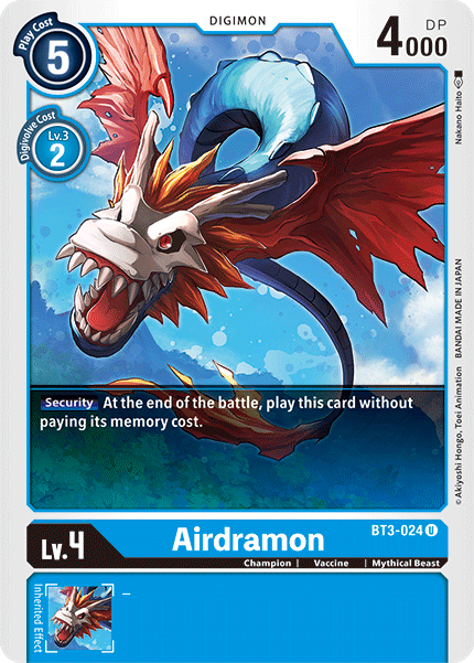 BT03-024 U Airdramon