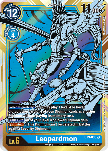 BT03-030 SR Leopardmon (Alternate Art)