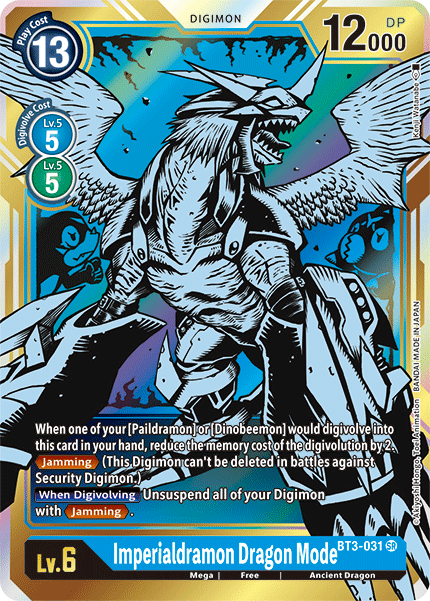 BT03-031 SR Imperialdramon Dragon Mode (Alternate Art)