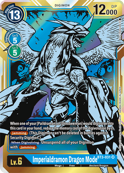 BT03-031 SR Imperialdramon Dragon Mode (Alternate Art)