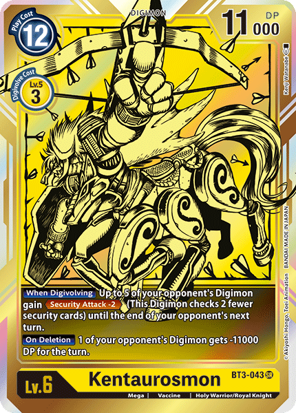 BT03-043 SR Kentaurosmon (Alternate Art)