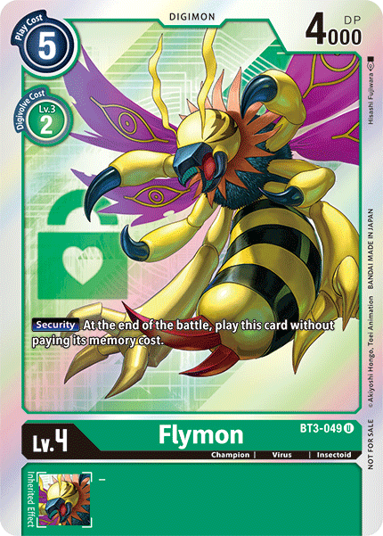 BT03-049 U Flymon (Box Topper)