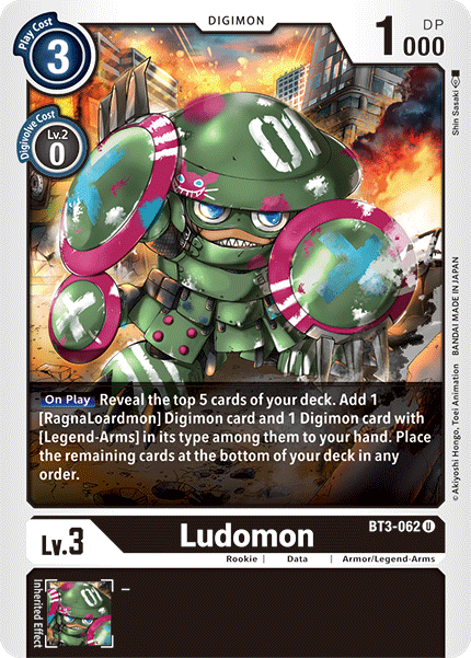 BT03-062 U Ludomon