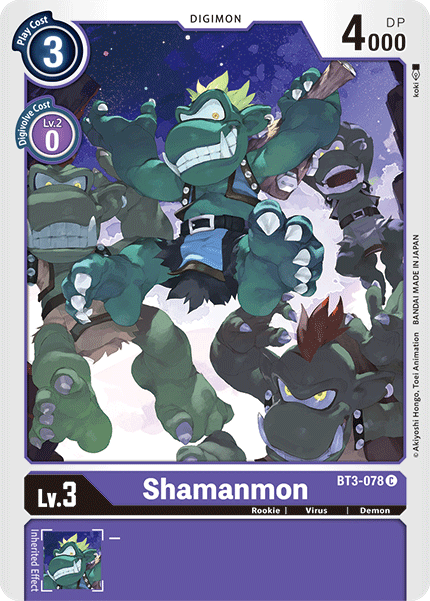 BT03-078 C Shamanmon