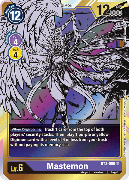 BT03-090 SR Mastemon (Alternate Art)