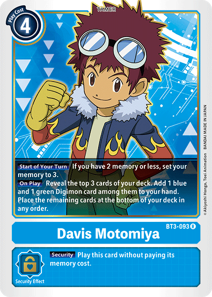 BT03-093 R Davis Motomiya