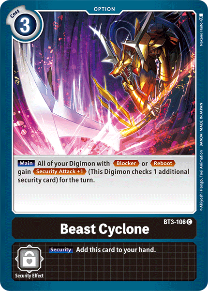 BT3-106 C Beast Cyclone