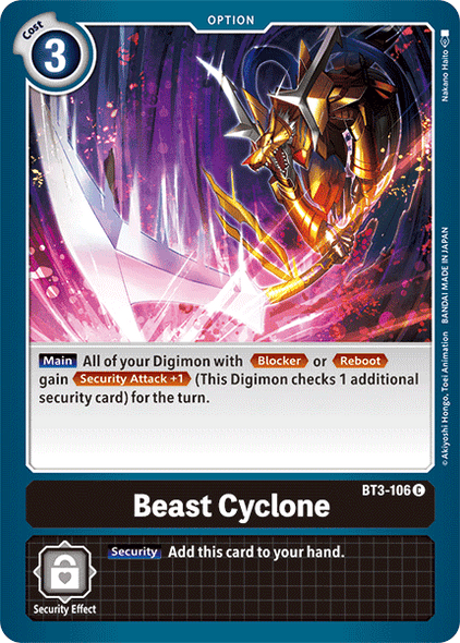 BT03-106 C Beast Cyclone