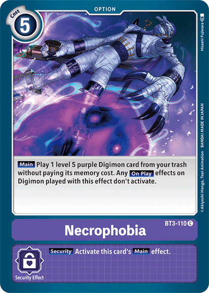 BT03-110 C Necrophobia