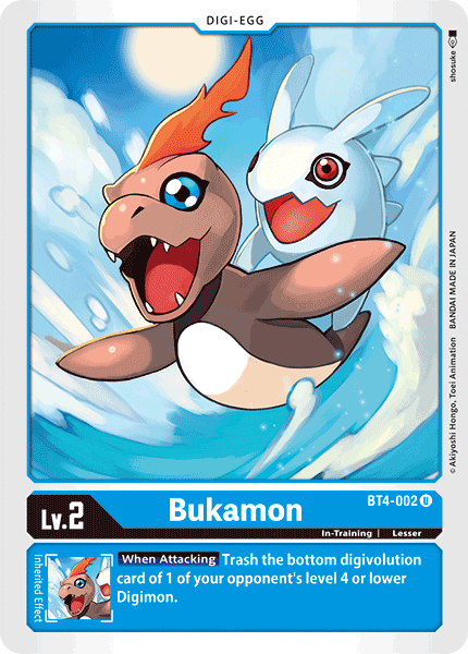 BT04-002 U Bukamon