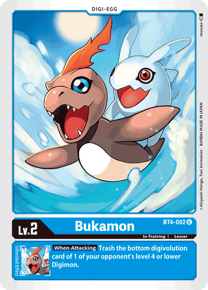 BT04-002 U Bukamon