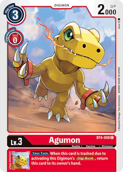 BT04-008 C Agumon