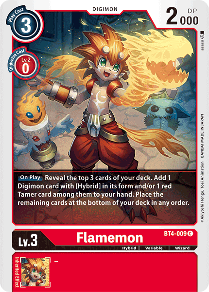 BT04-009 C Flamemon