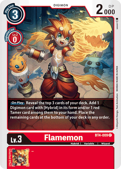 BT04-009 C Flamemon