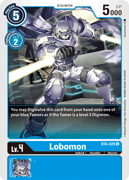 BT04-025 U Lobomon