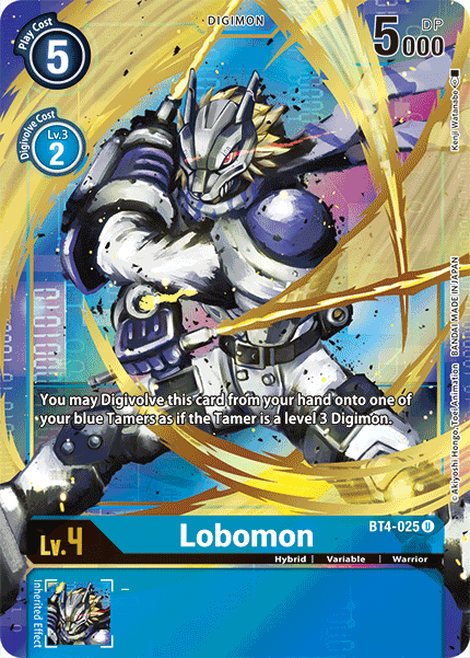 BT04-025 U Lobomon (Alternate Art)