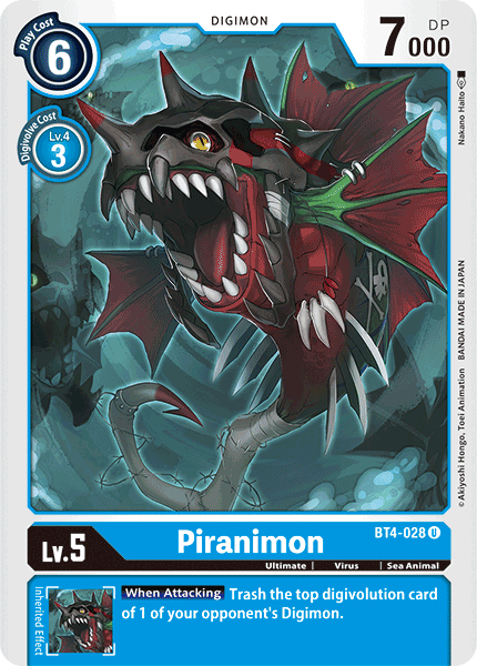 BT04-028 U Piranimon