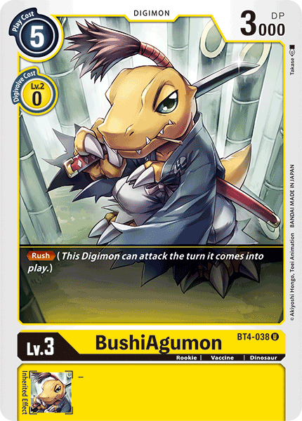 BT04-038 U BushiAgumon
