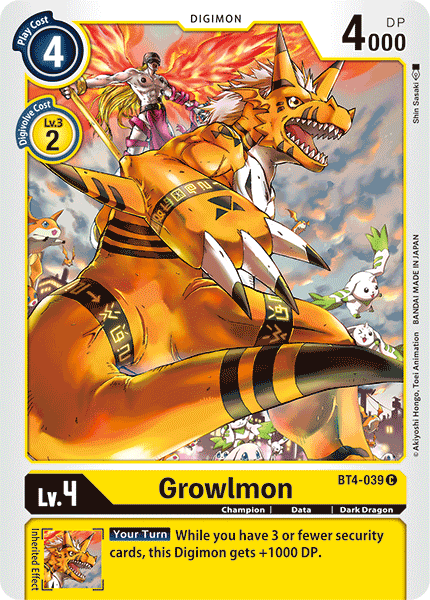 BT04-039 C Growlmon