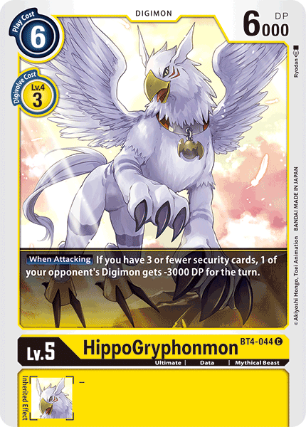 BT04-044 C HippoGryphonmon
